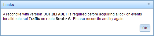 Reconcile with lock root required